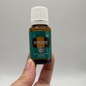 New 15 ml Young Living Peppermint Oil with Green Label